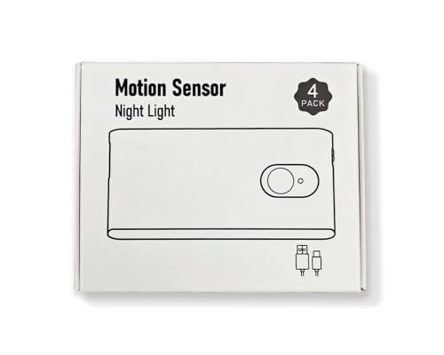 Motion Sensor Night Lights(4-Pack)