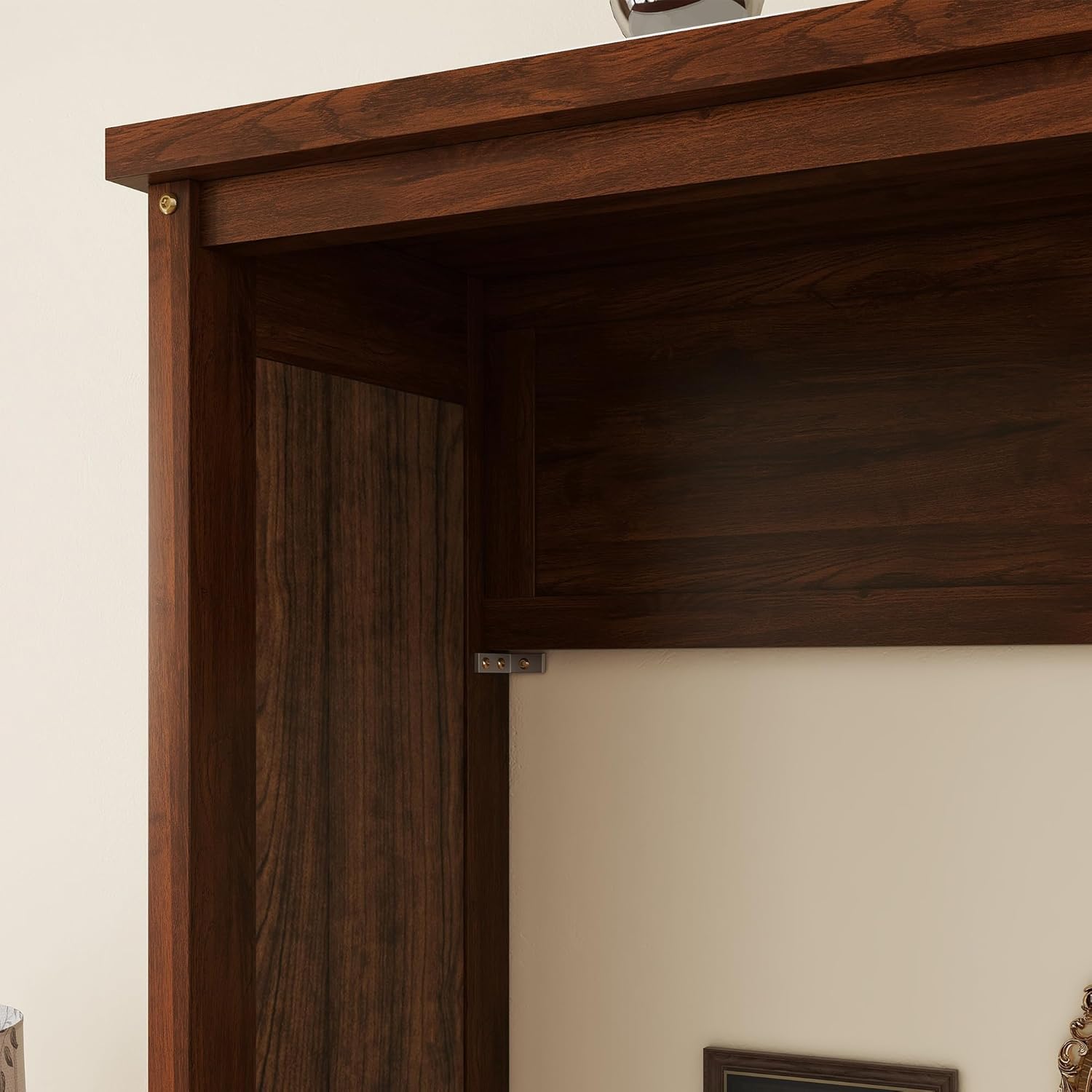 MURPHY BED QUEEN WITH SHELF & DESK