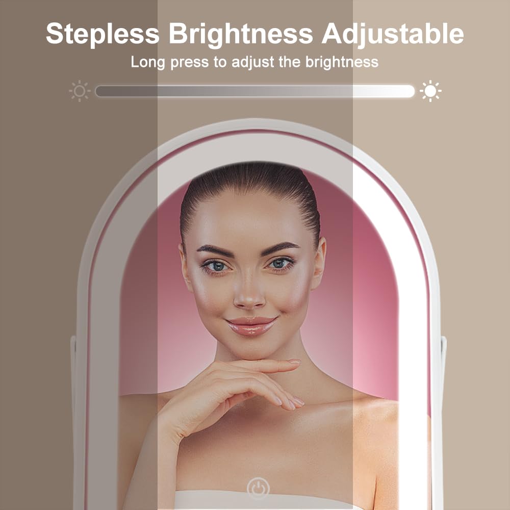 Rechargeable Vanity Mirror with Lights