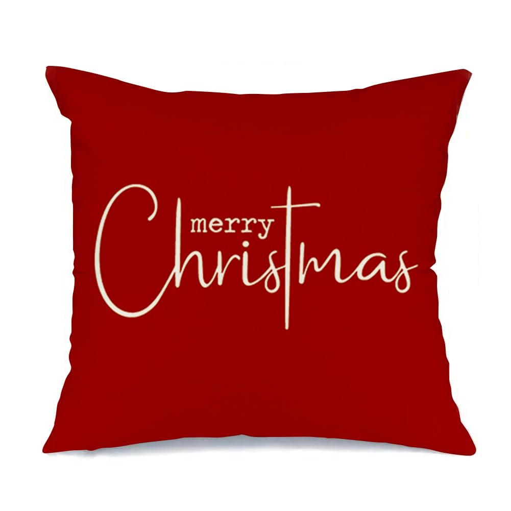 Christmas Pillow Covers 12x20 Inch