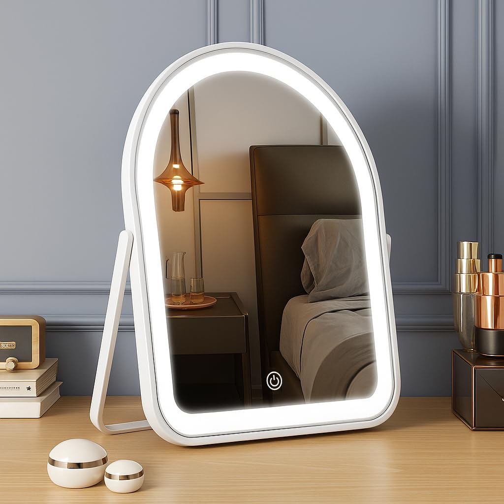 Rechargeable Vanity Mirror with Lights