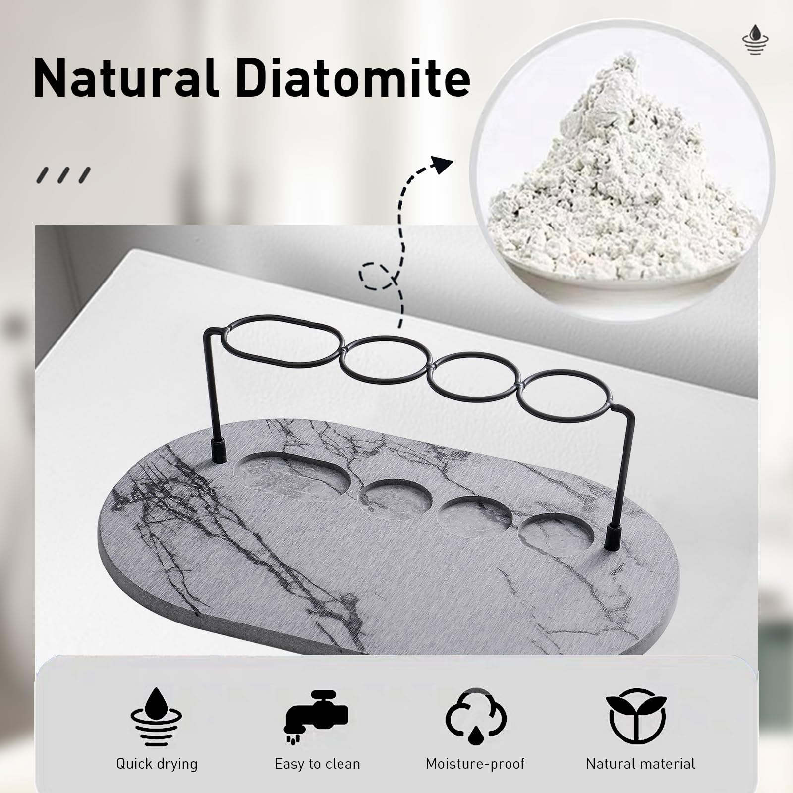 Toothbrush Holders for Bathroom