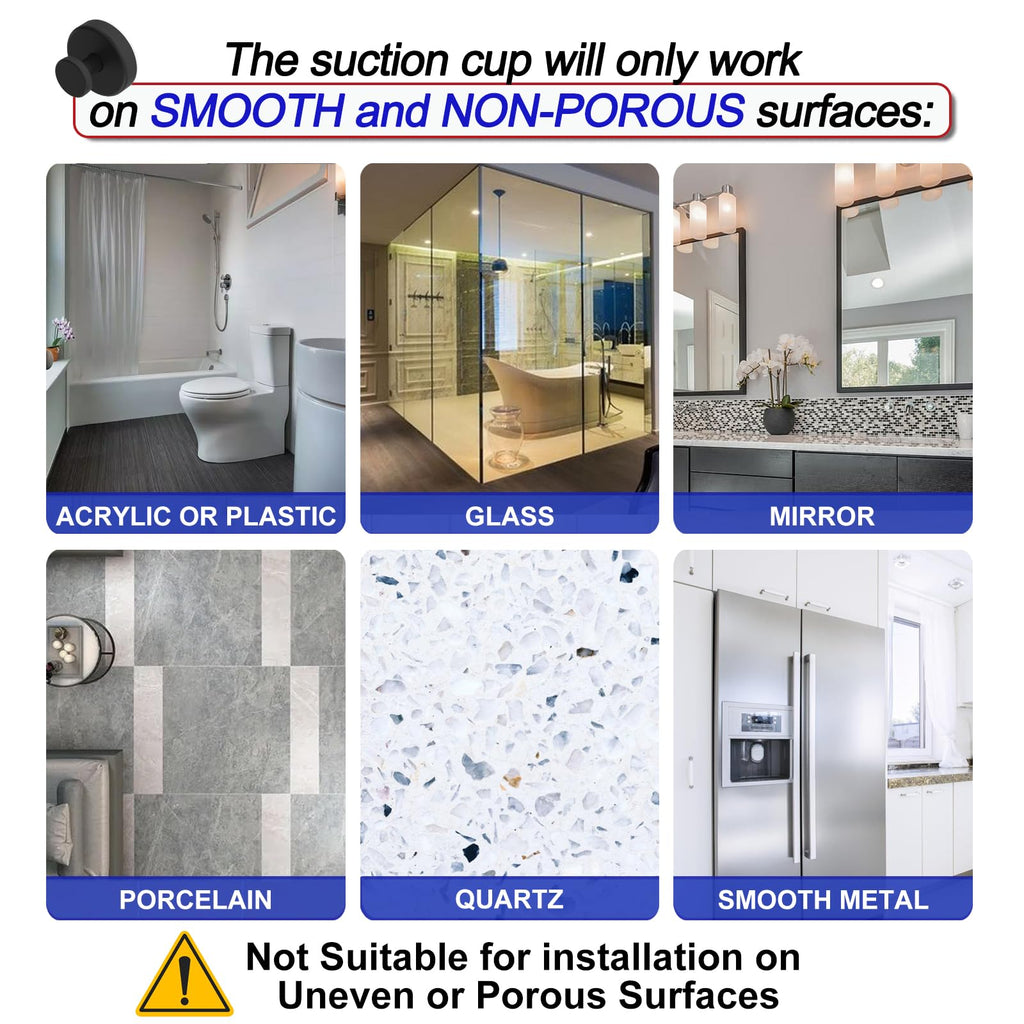 Suction Cup Hooks for Shower