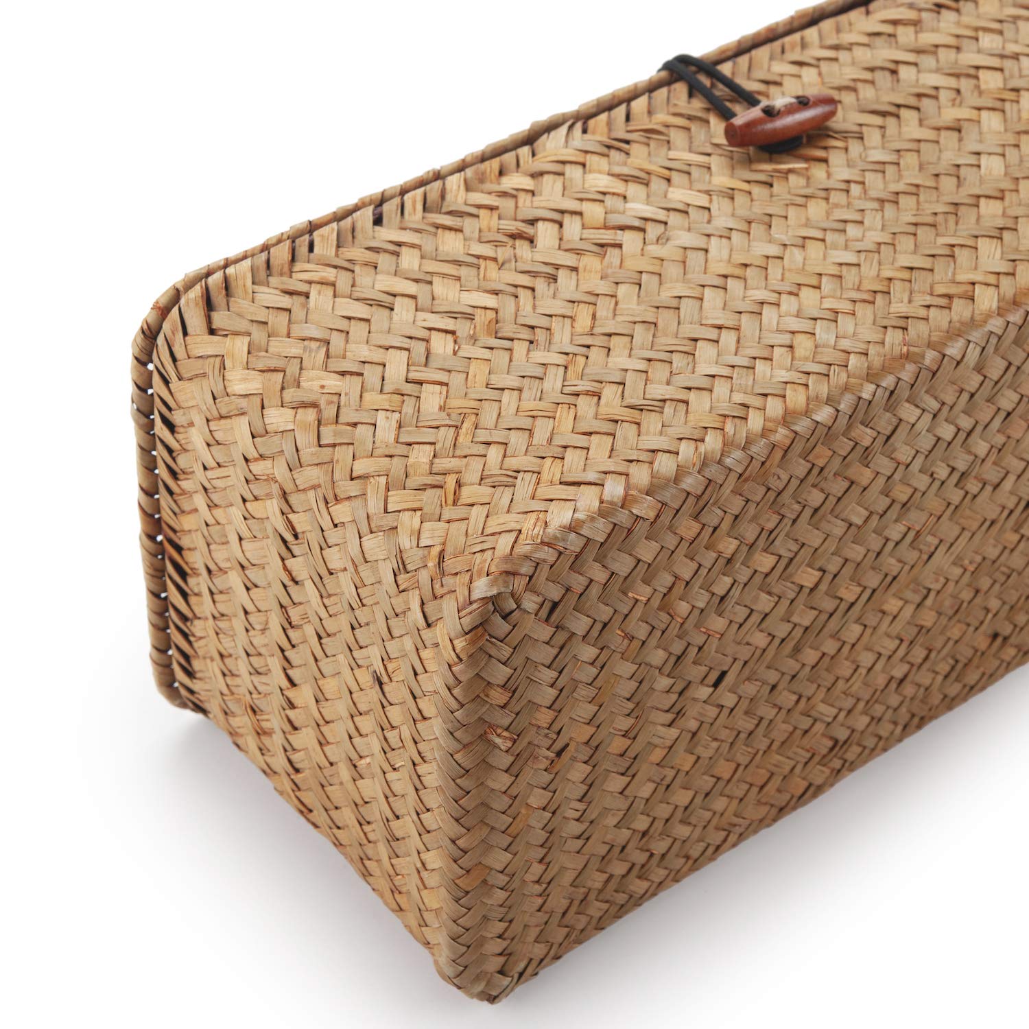 Seagrass  Toilet Roll Storage Basket with Sections