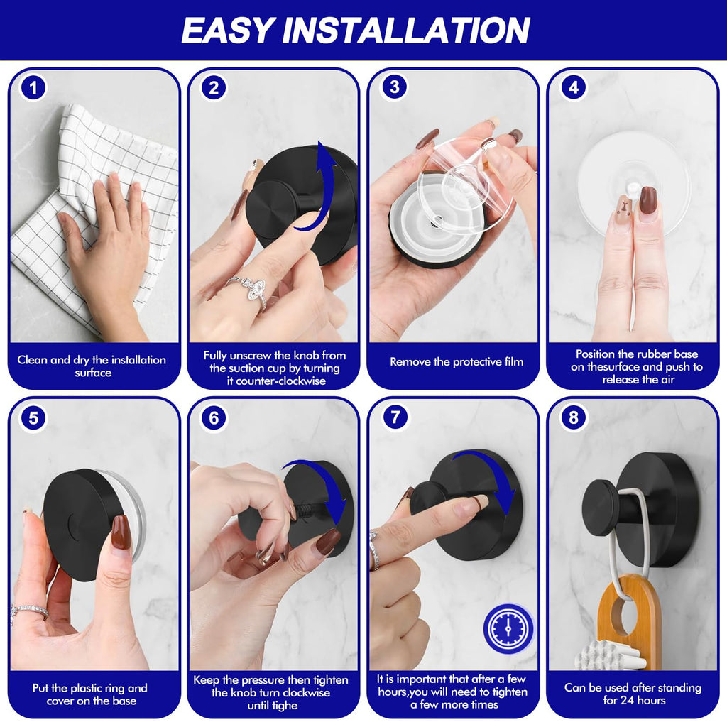 Suction Cup Hooks for Shower