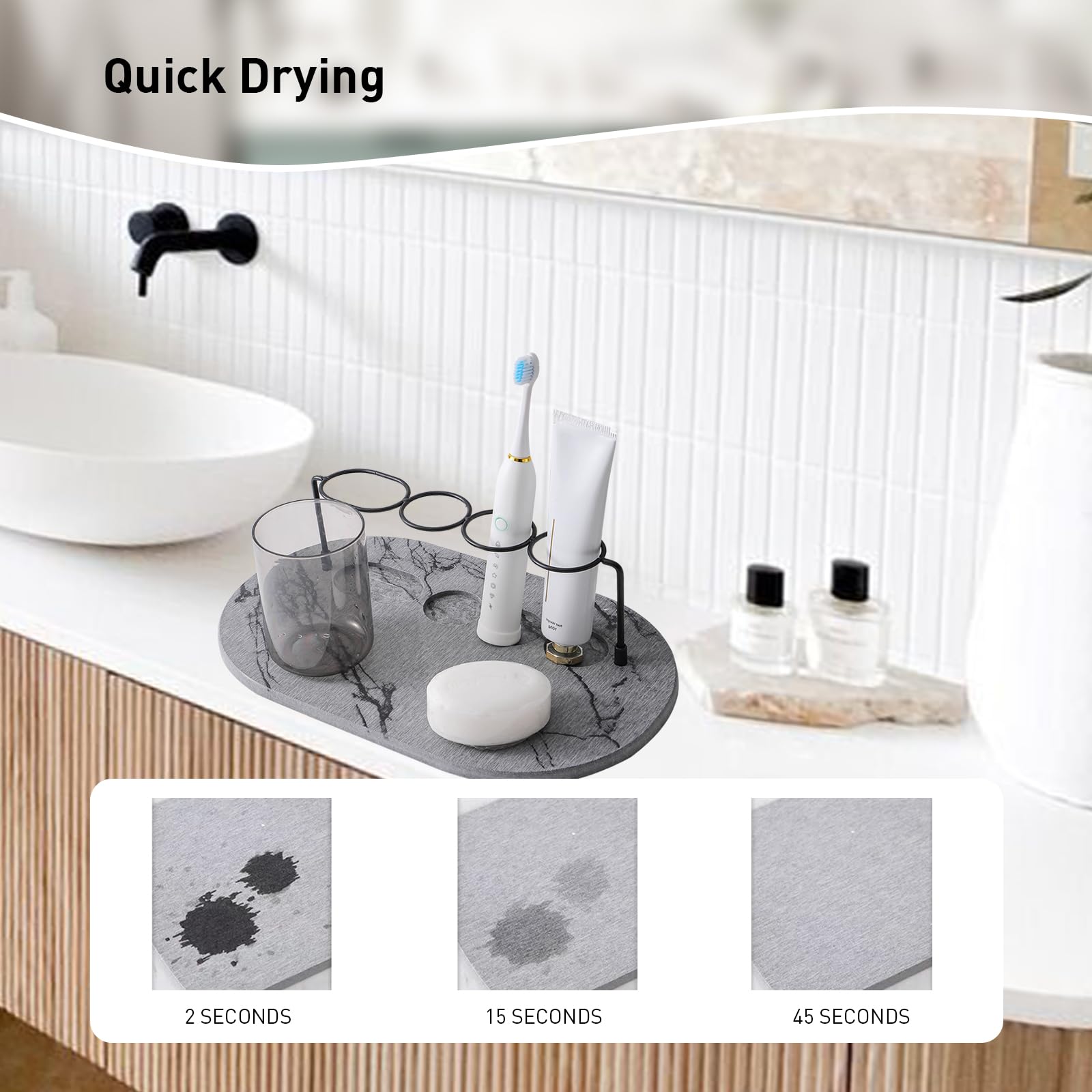 Toothbrush Holders for Bathroom