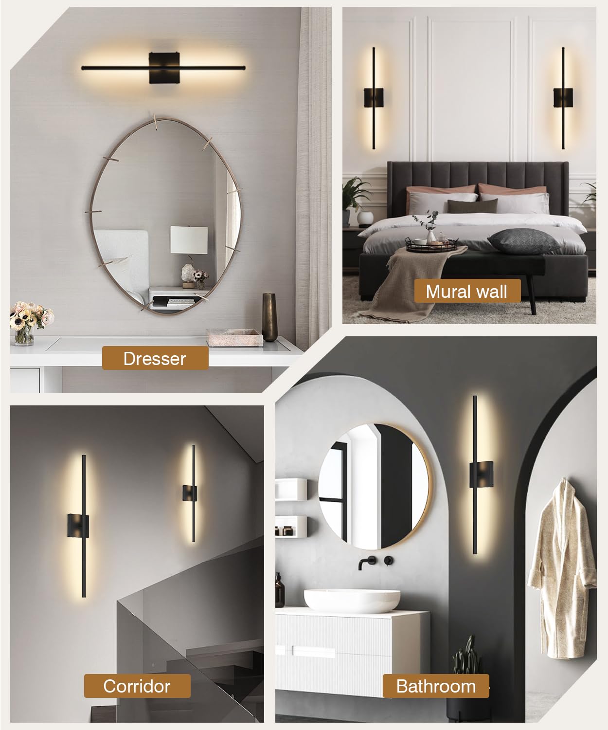 Battery Operated Wall Sconce Set of 2