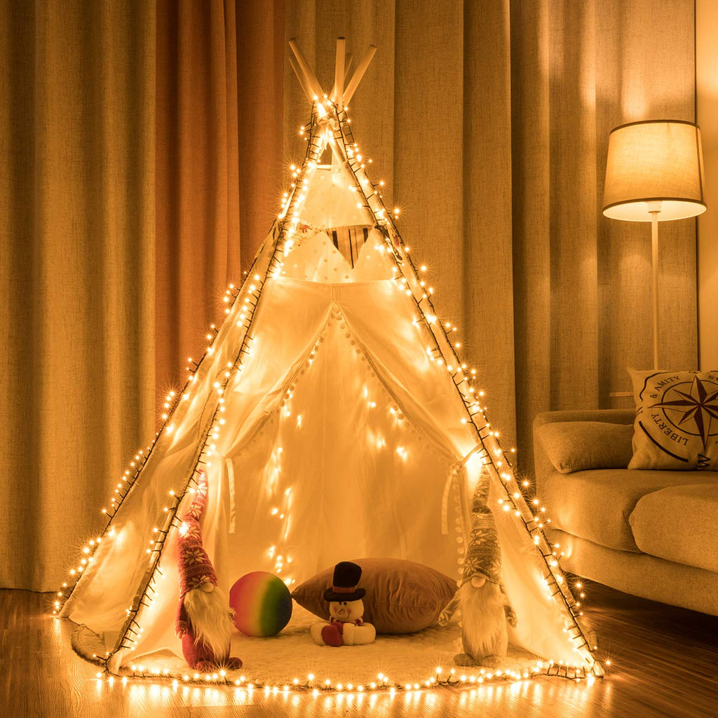 AWQ 500 LED 49ft Christmas Cluster Lights String Lights