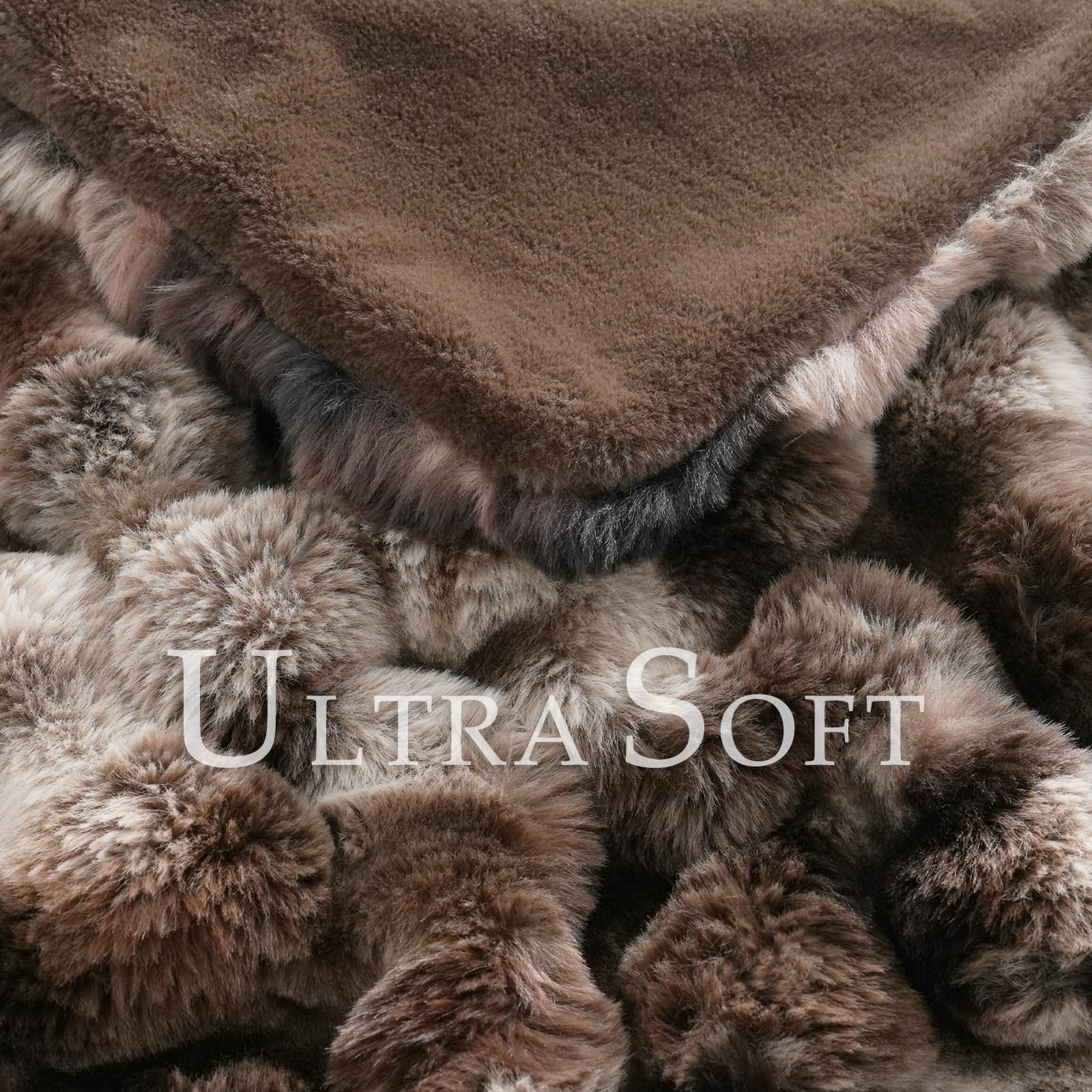 Mocha Throw Blanket for Couch