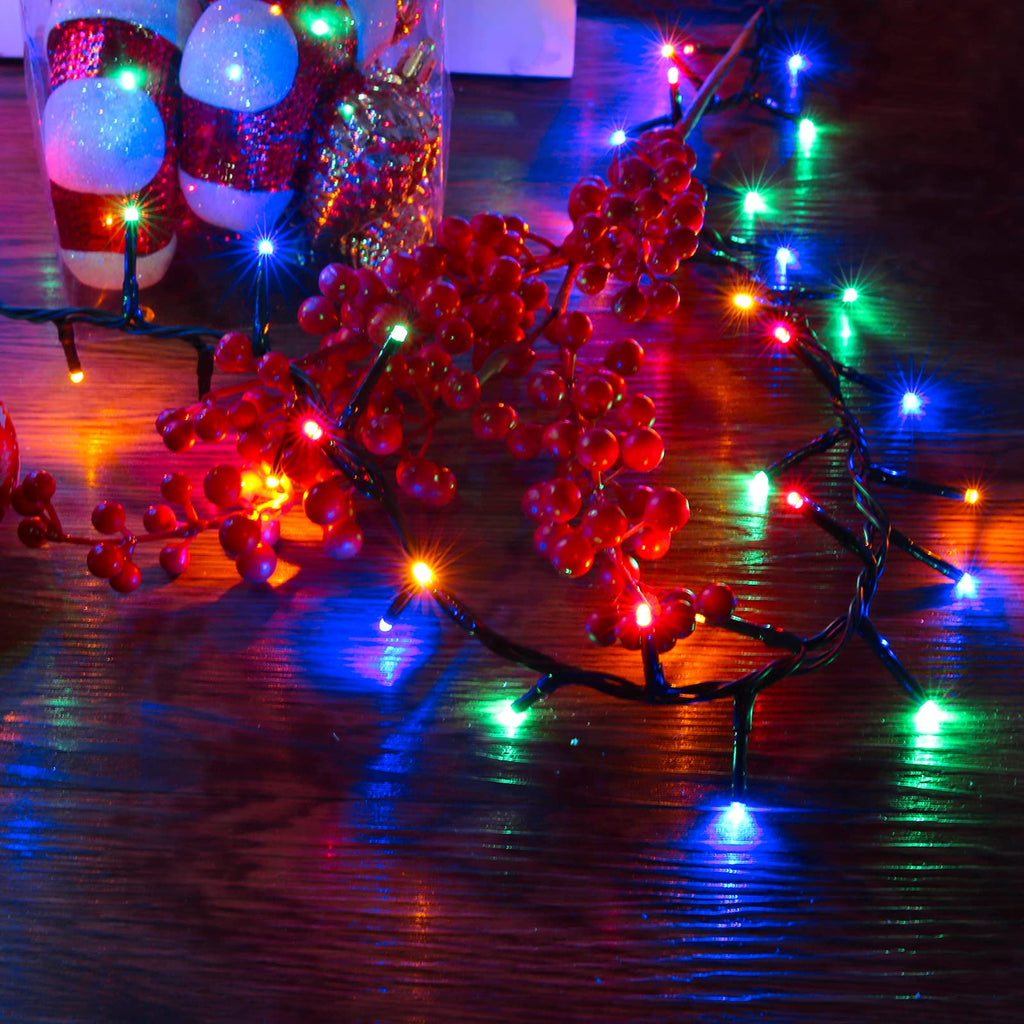 AWQ 500 LED 49ft Christmas Cluster Lights String Lights