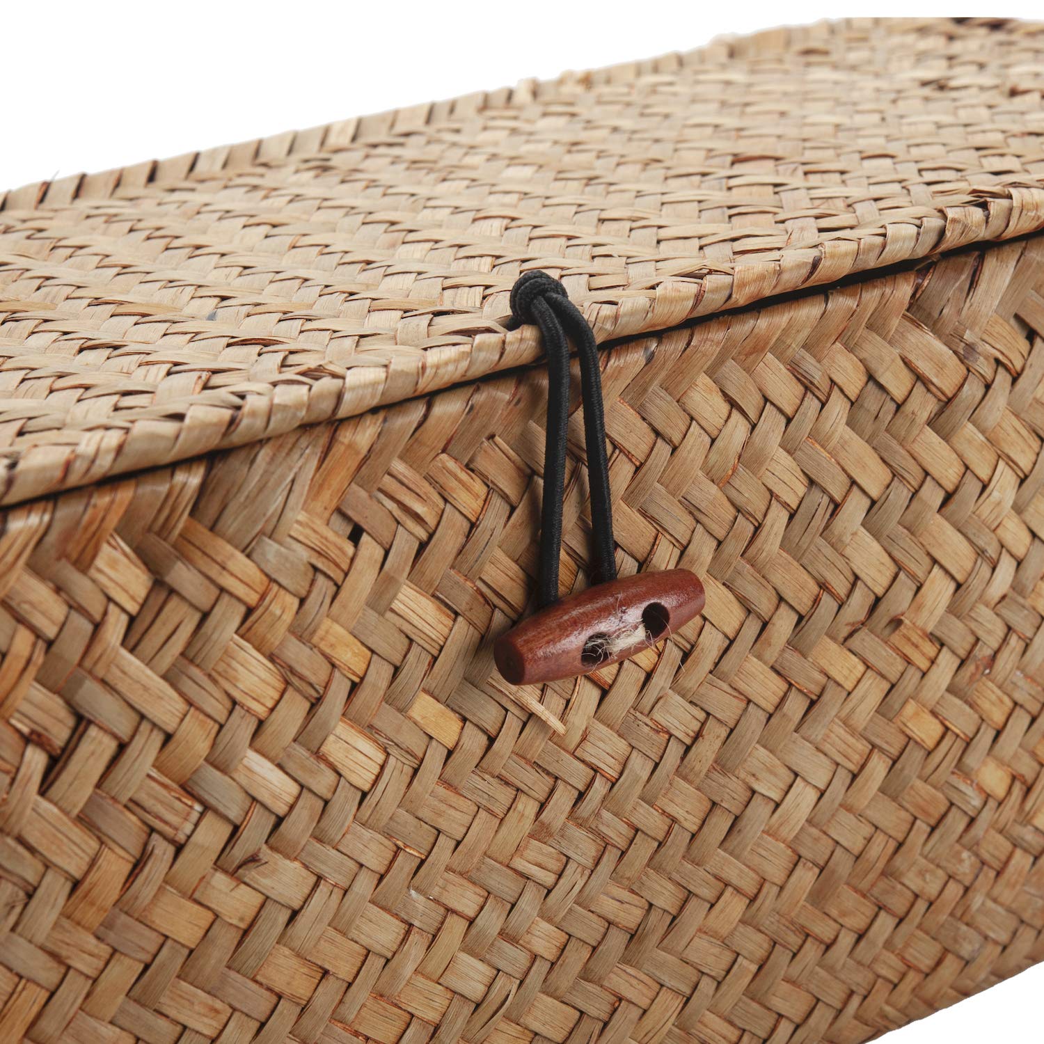 Seagrass  Toilet Roll Storage Basket with Sections