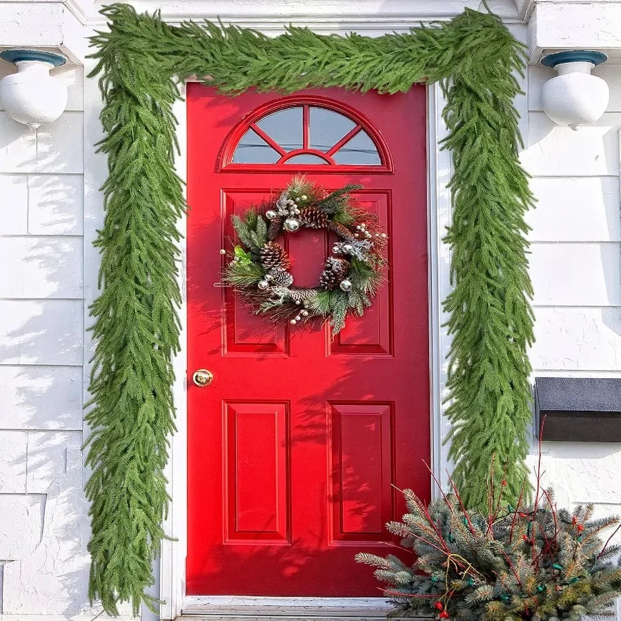 6FT Real Touch Norfolk Pine Garland Cedar