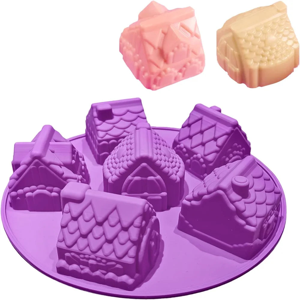 3D  Christmas Silicone Molds