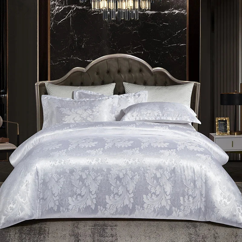 High End Jacquard King Size Bedding Set