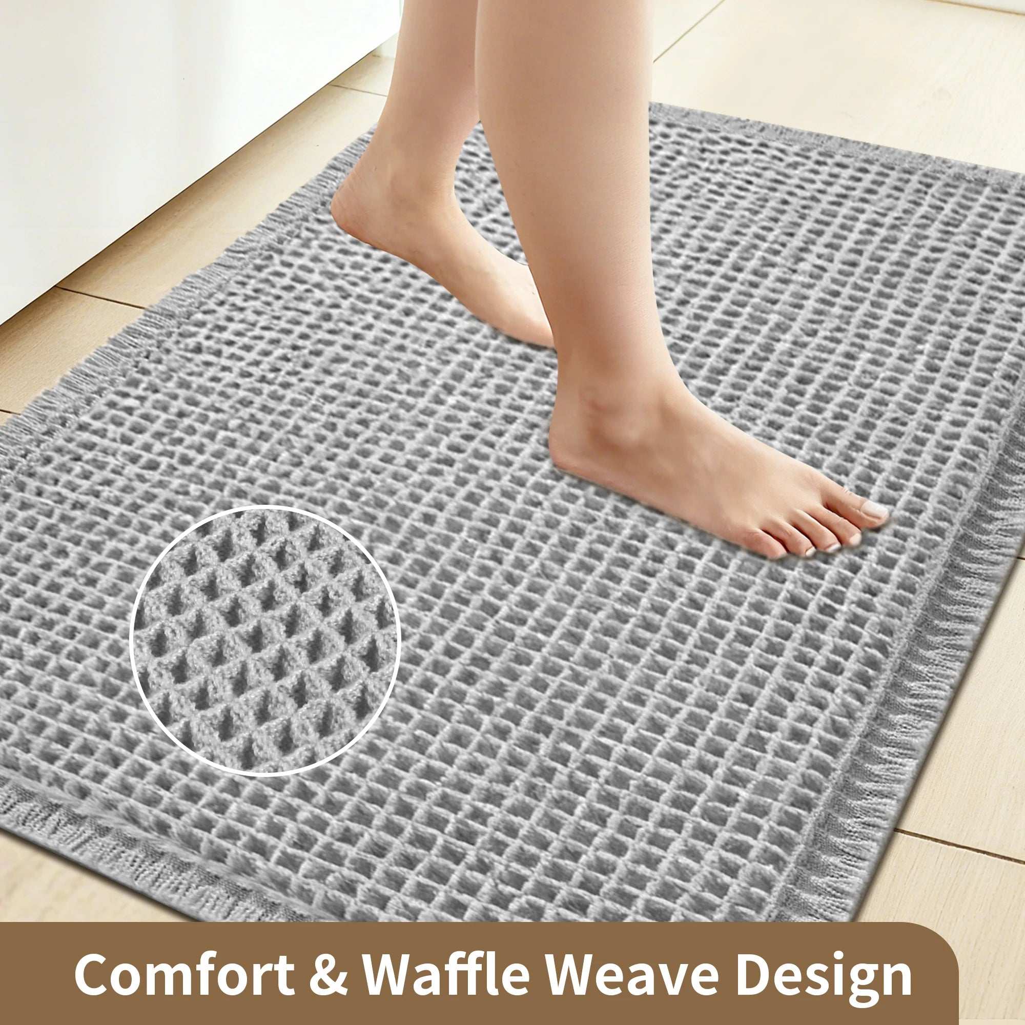 Super Absorbent Non Slip Ultra Soft Rug