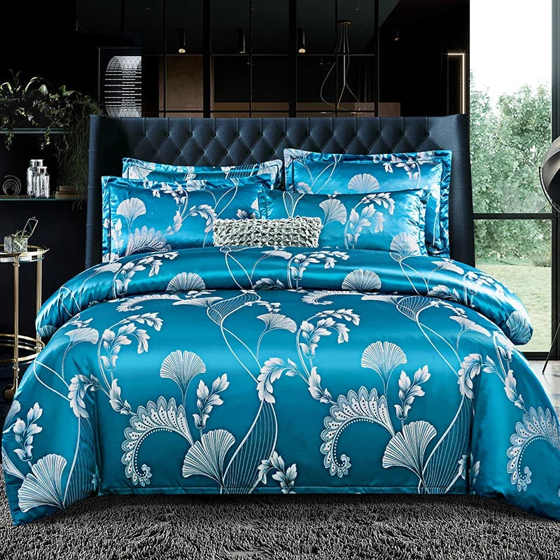 High End Jacquard King Size Bedding Set