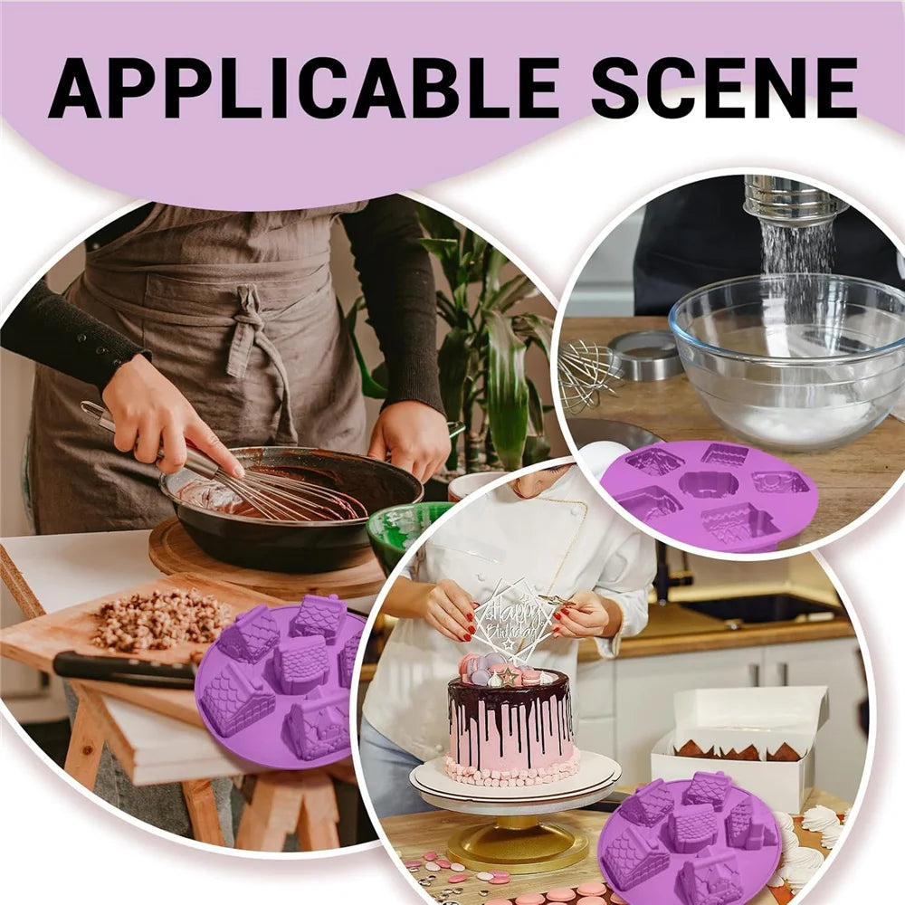 3D  Christmas Silicone Molds