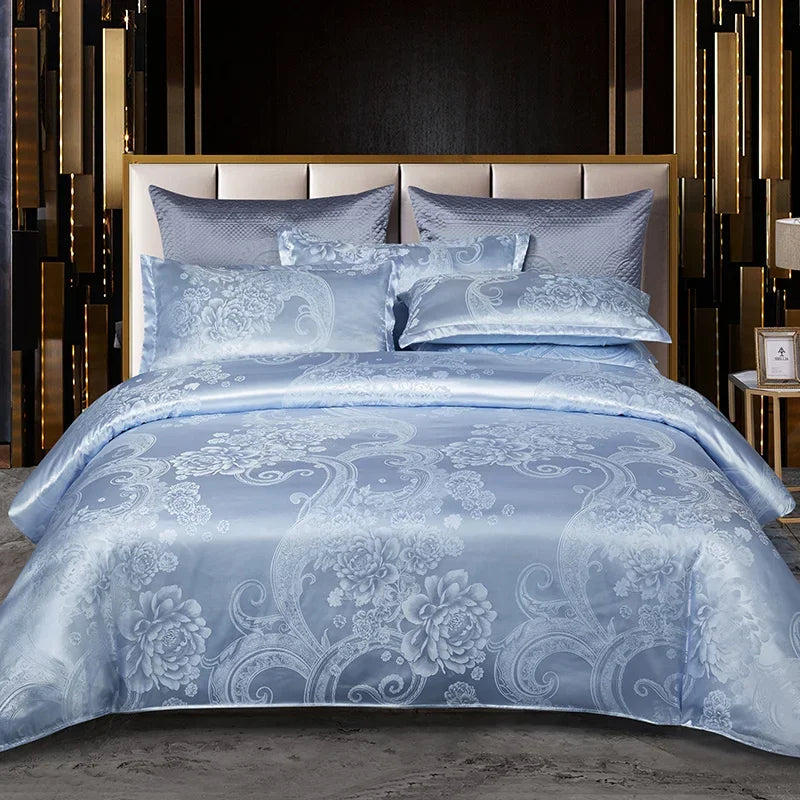 High End Jacquard King Size Bedding Set