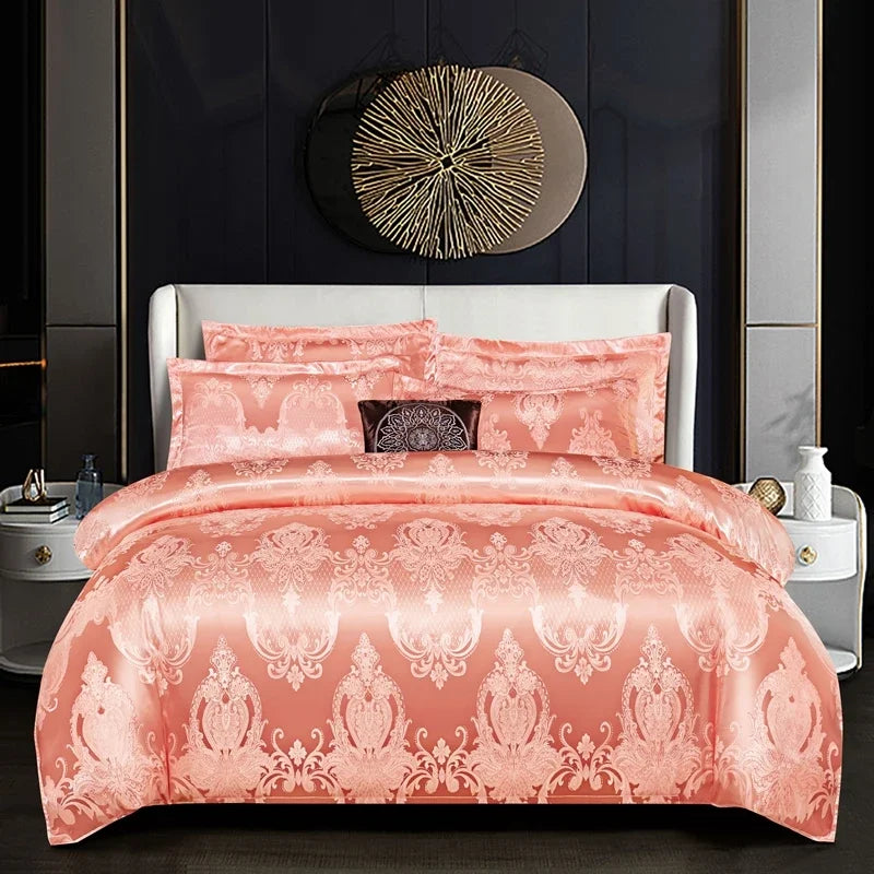 High End Jacquard King Size Bedding Set