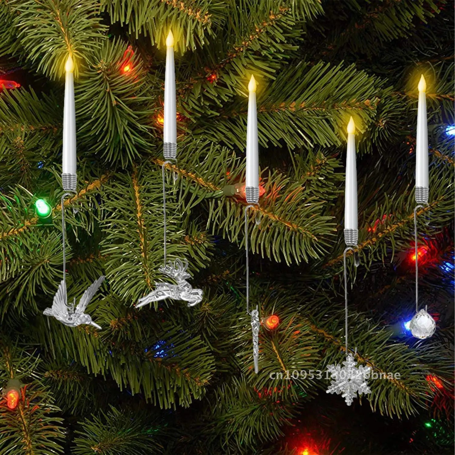 New Christmas Candle Light Decoration Ornaments