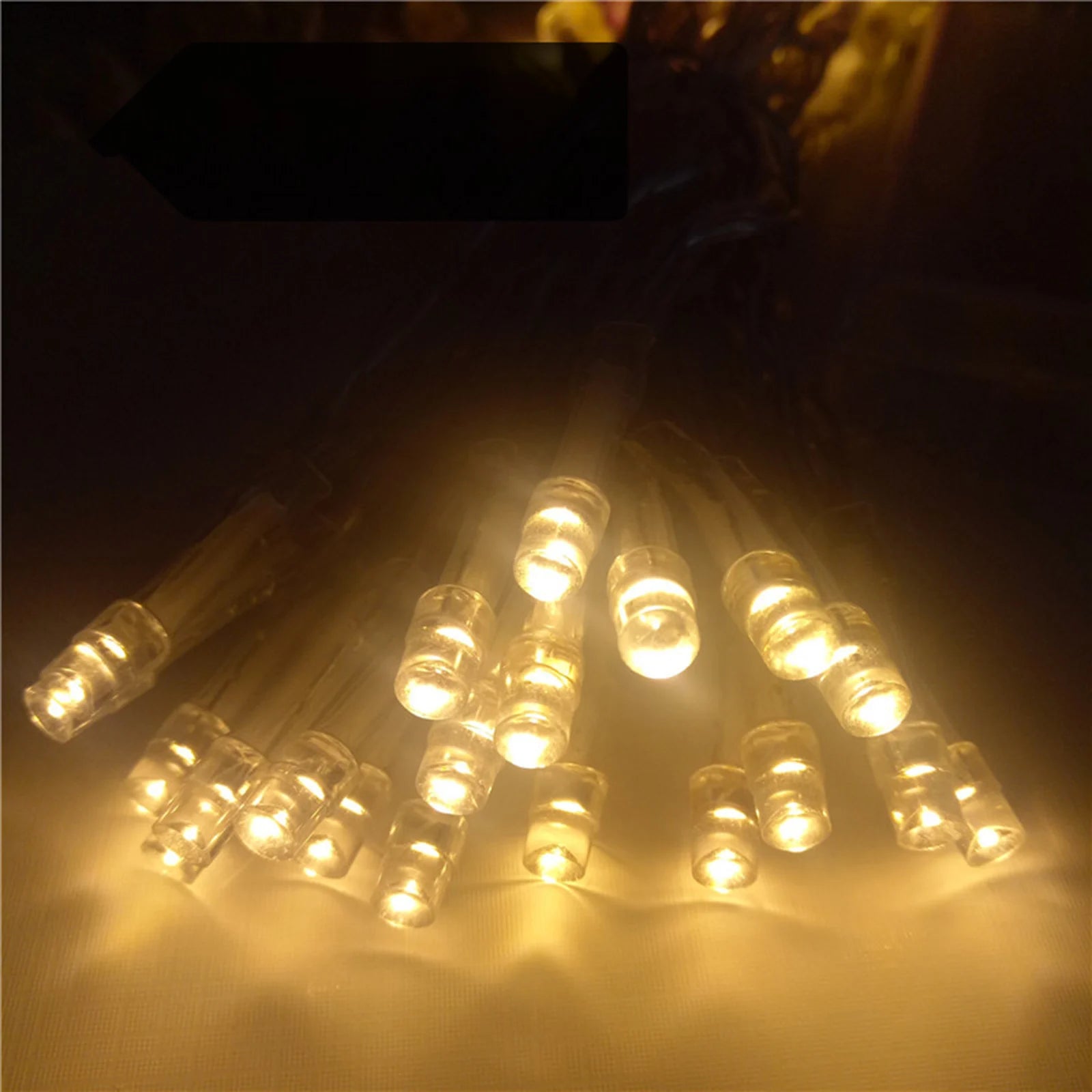 Lighted Norfolk Pine Branches