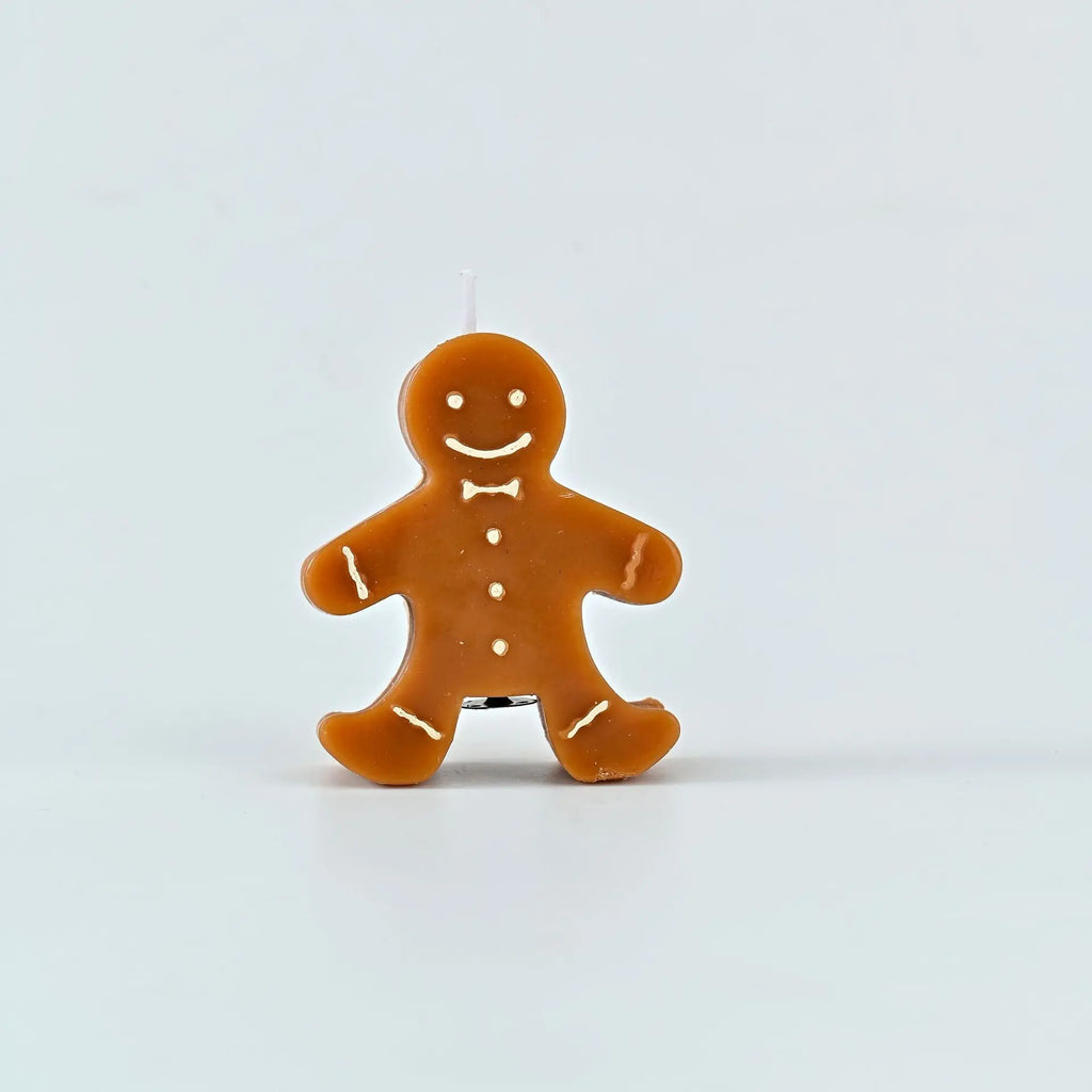 Gingerbread Man Scented Candle for Christmas