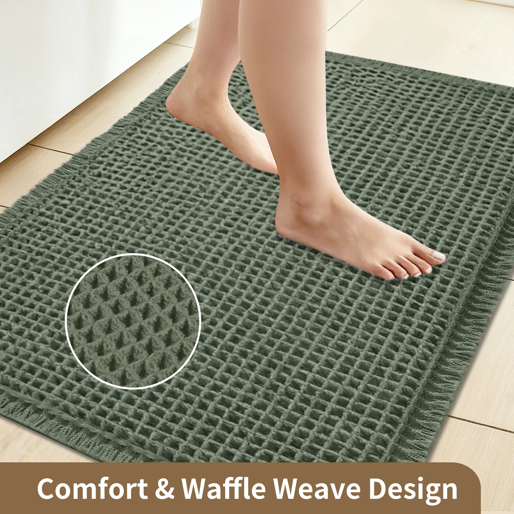 Super Absorbent Non Slip Ultra Soft Rug
