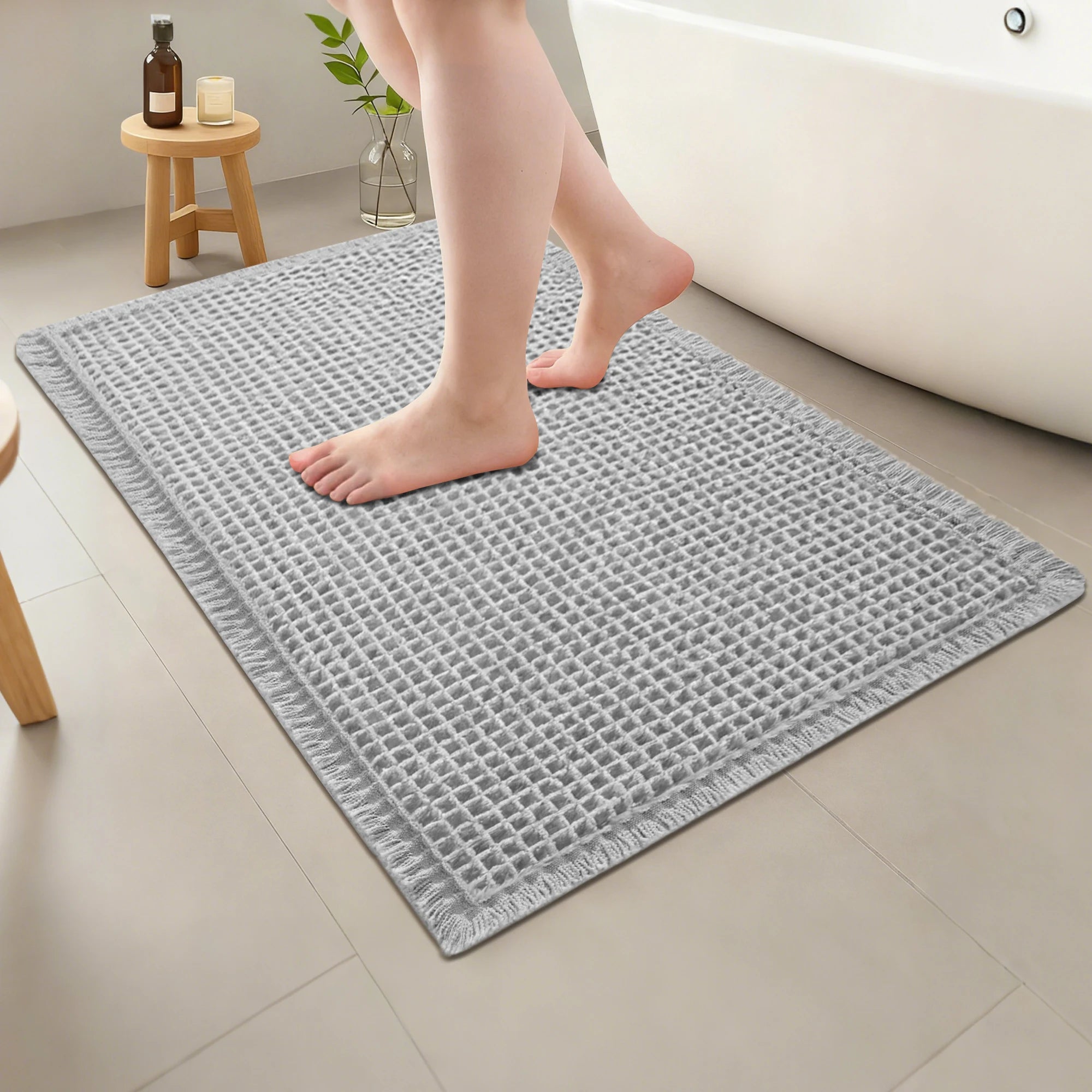 Super Absorbent Non Slip Ultra Soft Rug