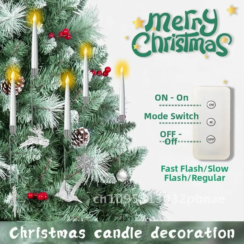 New Christmas Candle Light Decoration Ornaments