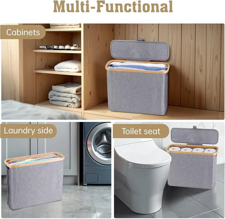 Toilet Paper Storage with Lid