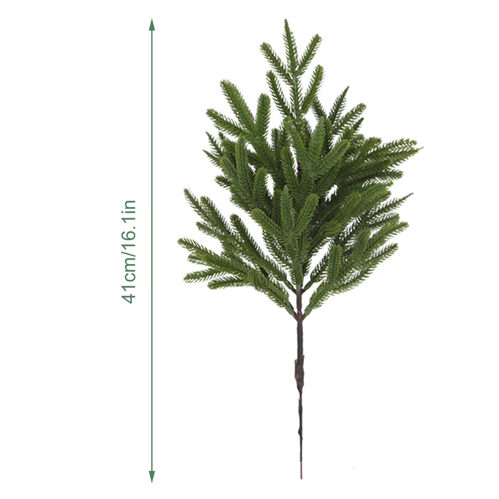 Lighted Norfolk Pine Branches