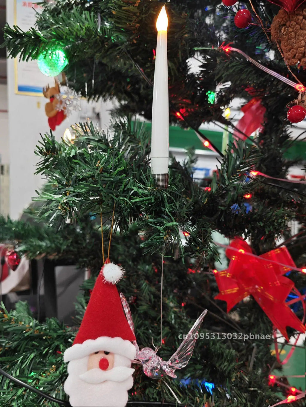 New Christmas Candle Light Decoration Ornaments