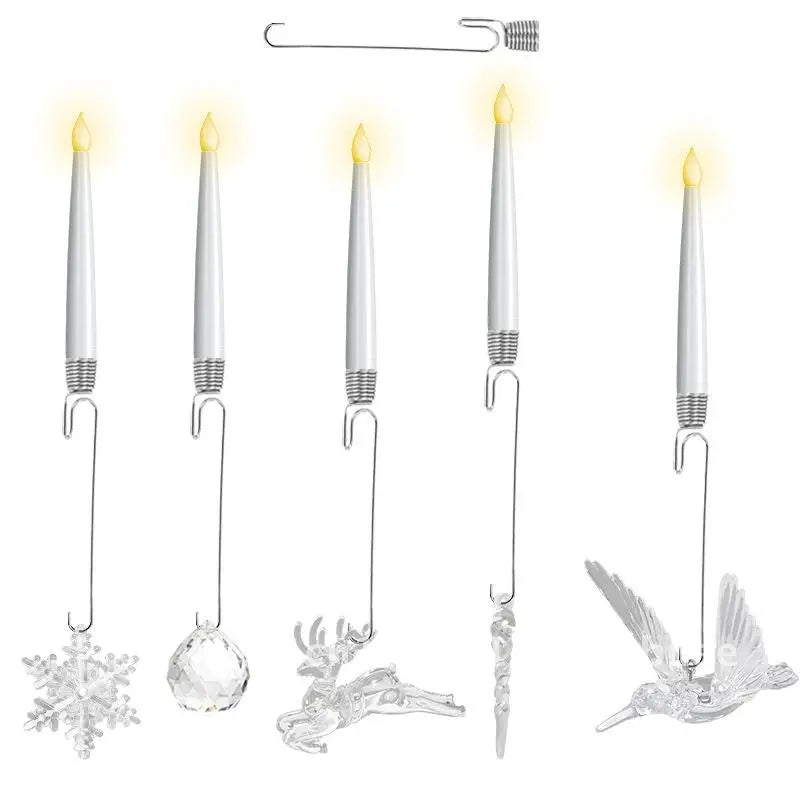 New Christmas Candle Light Decoration Ornaments