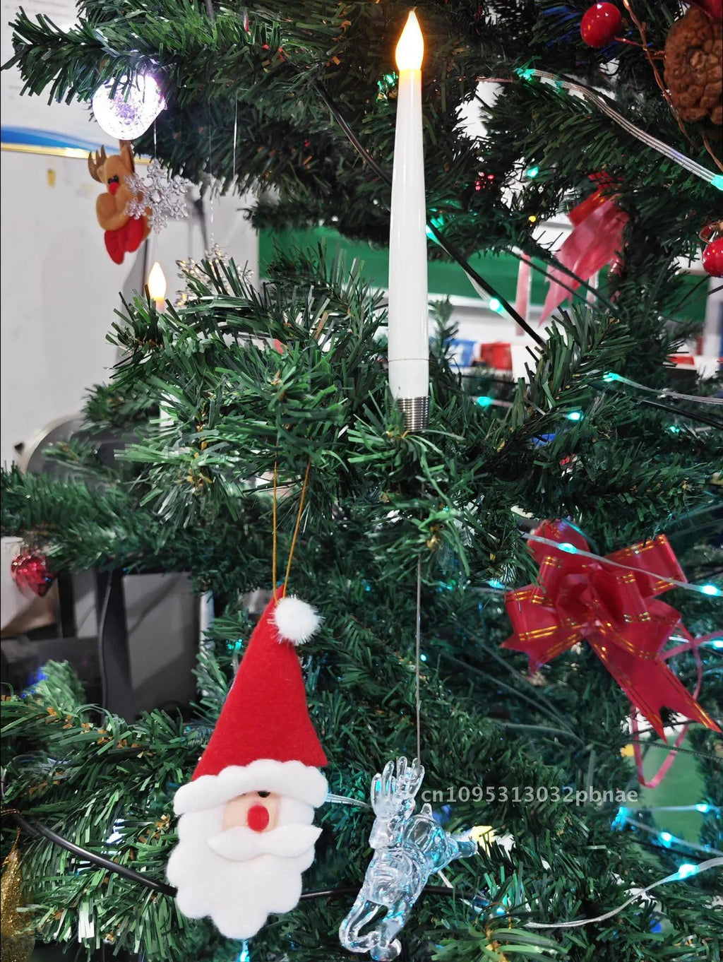 New Christmas Candle Light Decoration Ornaments