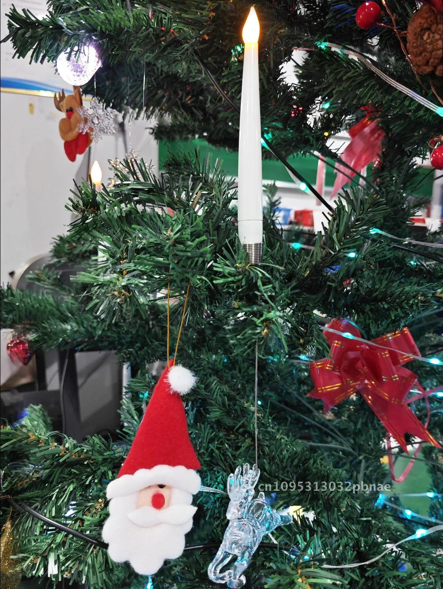 New Christmas Candle Light Decoration Ornaments